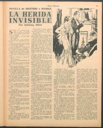 La herida invisible : Novela de misterio e intriga