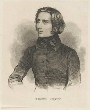 Bildnis des Franz Liszt