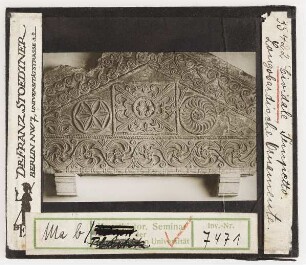 Cividale: Tempietto. Langobardische Ornamente (Stoedtner-Nr. 35422)
