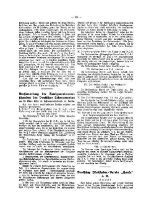 Versammlung der Zweigvereinsvorsitzenden des Deutschen Lehrervereins : 1. Beilage Nr. 16
