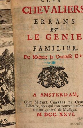 Les chevaliers errans et le génie familier