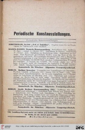 Periodische Kunstausstellungen