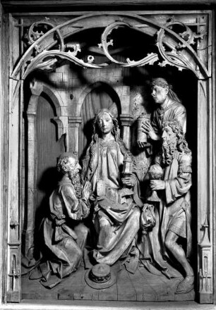 Marienaltar — Anbetung durch die Heiligen Drei Könige