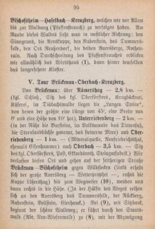 V. Tour Brückenau-Oberbach-Kreuzberg