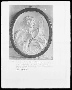 Medaillon der heiligen Apollonia