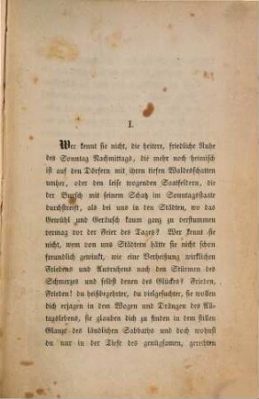 Golo Raimund's Novellen, 10. Ein hartes Herz ; 1