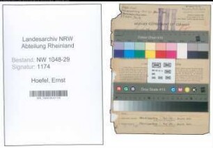 Entnazifizierung Ernst Hoefel , geb. 20.05.1909 (Beamter)