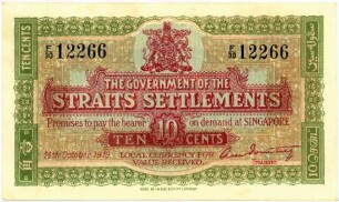 Geldschein, 10 Cent, 14.10.1919