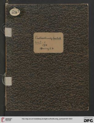 3. Ser. 1: Oudheidkundig jaarboek