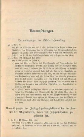 Voraussetzungen