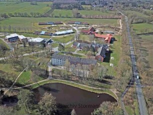 Bargfeld-Stegen: Luftbild des Heinrich-Sengelmann-Krankenhauses