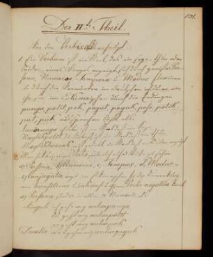 131-278, Zweiter Theil: Von den Verbis