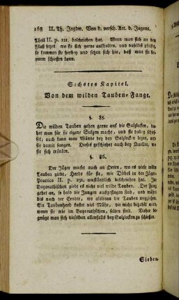 Sechstes Kapitel. Von dem wilden Tauben-Fange.