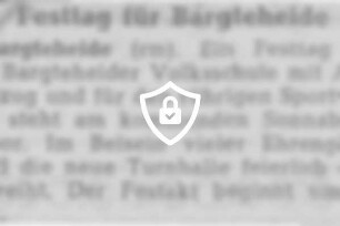 Festtag für Bargteheide