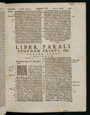 319-343, Liber paralipomenon primus