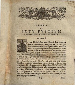 Christinai Wildvogelii Icti Dissertatio Ivridica De Ictv Fvstivm von Staup-Besen