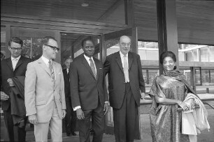 Informationsbesuch des Präsidenten der Obersten Gerichte des Senegal Dr. Kéban M´Baye bei den Obersten Gerichten in Karlsruhe
