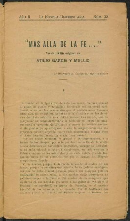 1922003200: Más allá de la fé ... : novela inédita original