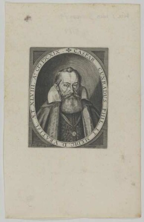 Bildnis des Caspar Cunradus