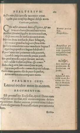 Psalmus CXXI. - Psalmus CXXX.