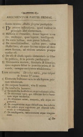 Argumentum partis primae.