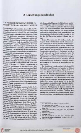 2. Forschungsgeschichte
