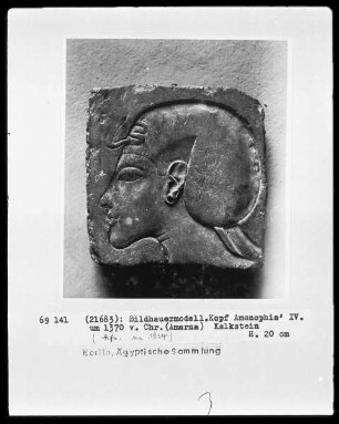 Kopf des Amenophis IV.