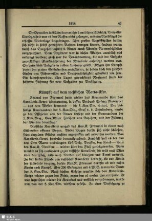 Kämpfe auf dem westlichen Warta-Ufer