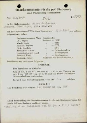 Schlecker, Anton