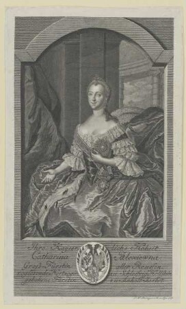 Bildnis von Katharina der Großen