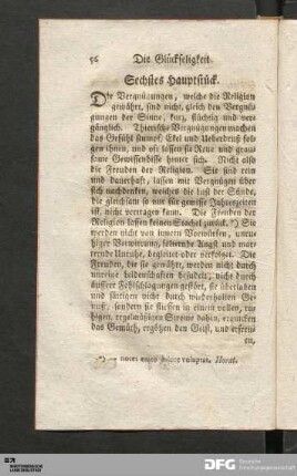 Sechstes Hauptstück.