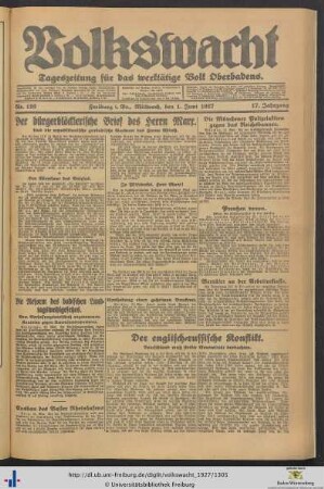 Nr. 126-149 (Juni 1927)