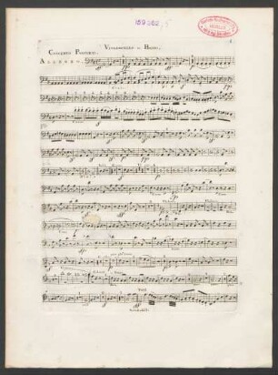 Violoncello et Basso