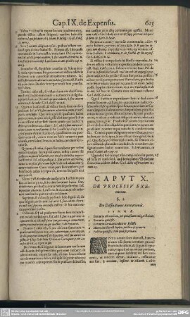Caput X. De Processu Exicutivo