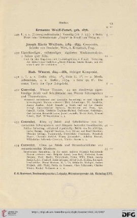 Convolut[e] (Nr. 452 - 456)