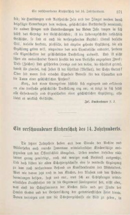 371-384 Ein verschwundener Kirchenschatz des 14. Jahrhunderts