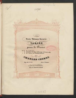 No. 3: De Lucia di Lammermoor : Op. 502. No. III
