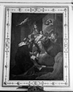 Rosenkranzmadonna mit Heiligen des Dominikanerordens