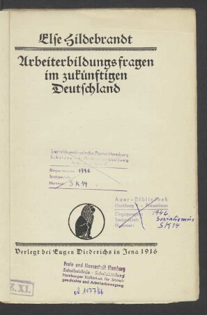 Arbeiterbildungsfragen im zukünftigen Deutschland