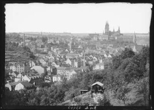 Meißen. Blick vom Stadtpark auf Meißen