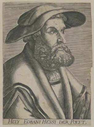 Bildnis des Helius Eobanus Hessus