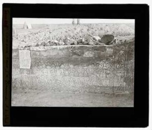 Stuckdekorationen, Privathaus I, Zimmer 1