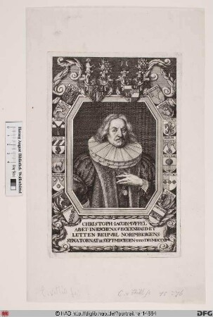 Bildnis Christoph Jacob Muffel (von Eschenau)