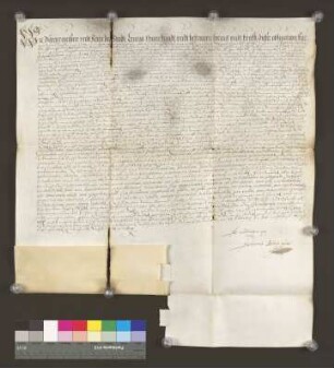 1650 Feb. 12. Stadtobligation über 1200 Thlr. Luise Freifrau von Effern, geb. Gräfin zu Waldeck etc. (6%).
