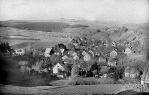 Blick vom Kämmel aufs Oberdorf
