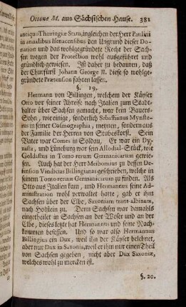 381-394, Hermann von Billingen, welchem der Kaiser Otto...