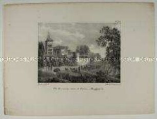 Vue des anciens murs de Valence, Dauphiné (Nr. 75 des Mappenwerkes: Souvenirs Pittoresques)