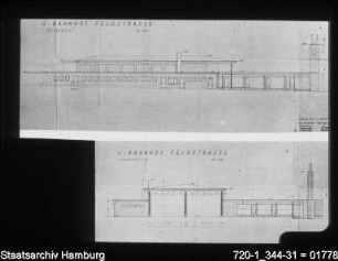 Pläne U-Bahn Feldstrasse
