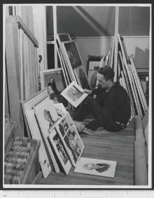 Porträtaufnahme Norman Rockwell