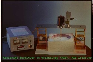 Messaufbau für supraleitende Magneten des Instituts für Nukleare Festkörperphysik (INFP)